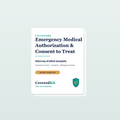 Emergency Medical Authorization & Consent to Treat — CoveredKit