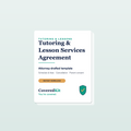 Tutoring & Lesson Services Agreement — CoveredKit