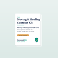 The Moving & Hauling Contract Kit — attorney-drafted agreements & forms
