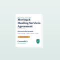 Moving & Hauling Services Agreement — CoveredKit
