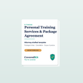 Personal Training Services & Package Agreement — CoveredKit