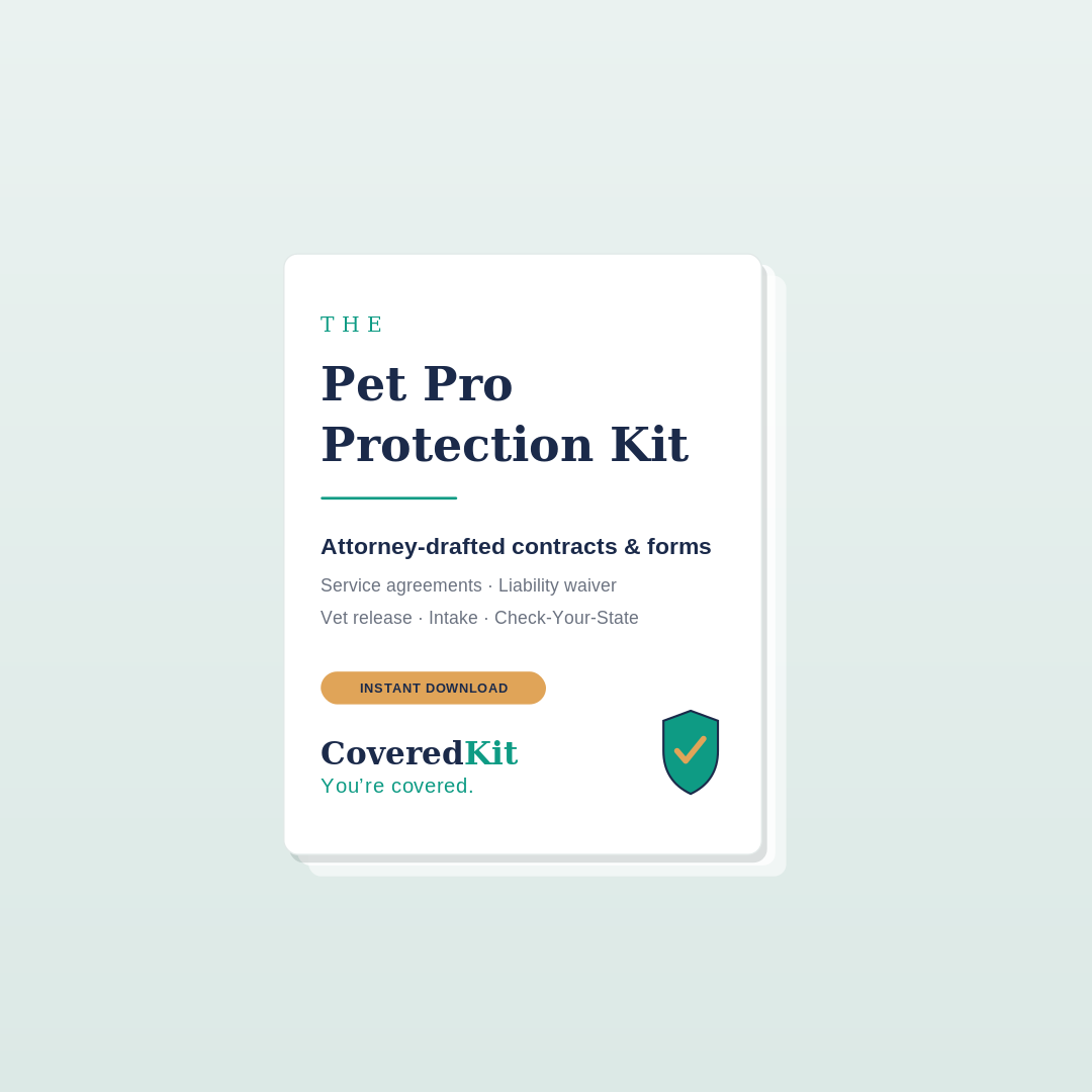 The Pet Pro Protection Kit