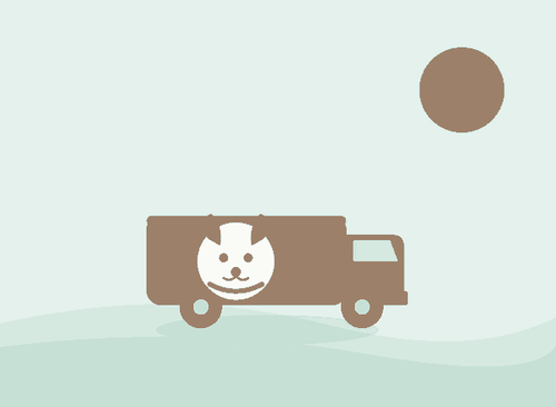 Mobile grooming illustration